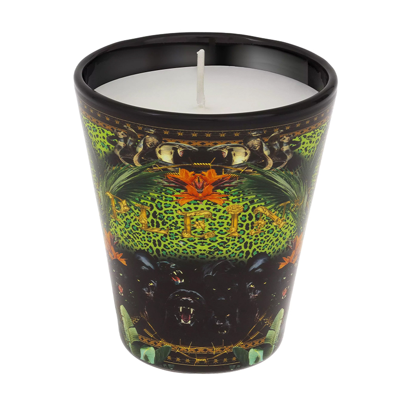 Свеча Philipp Plein Candle Jungle S Черный Мульти в Краснодаре | Loft Concept 