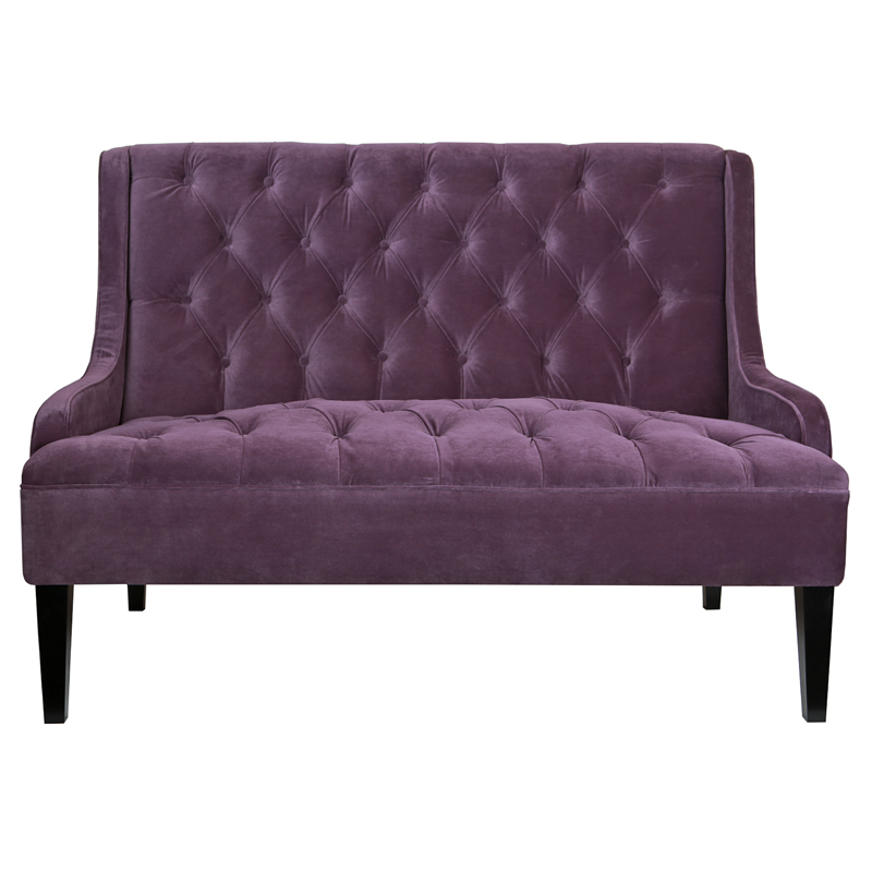 Диван Folket Sofa velour violet Фиолетовый в Краснодаре | Loft Concept 