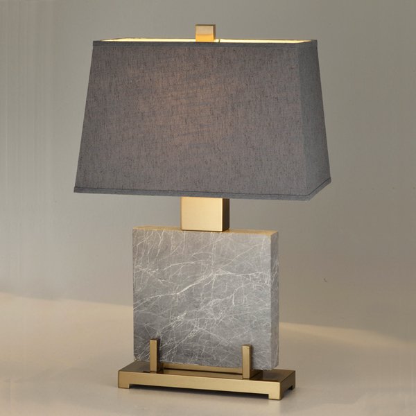 Настольная лампа Table lamp marble Grey Серый в Краснодаре | Loft Concept 