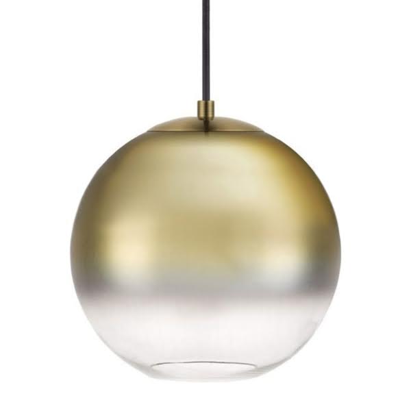 Подвесной светильник Ball Sunrise Pendant lamp матовое золото в Краснодаре | Loft Concept 