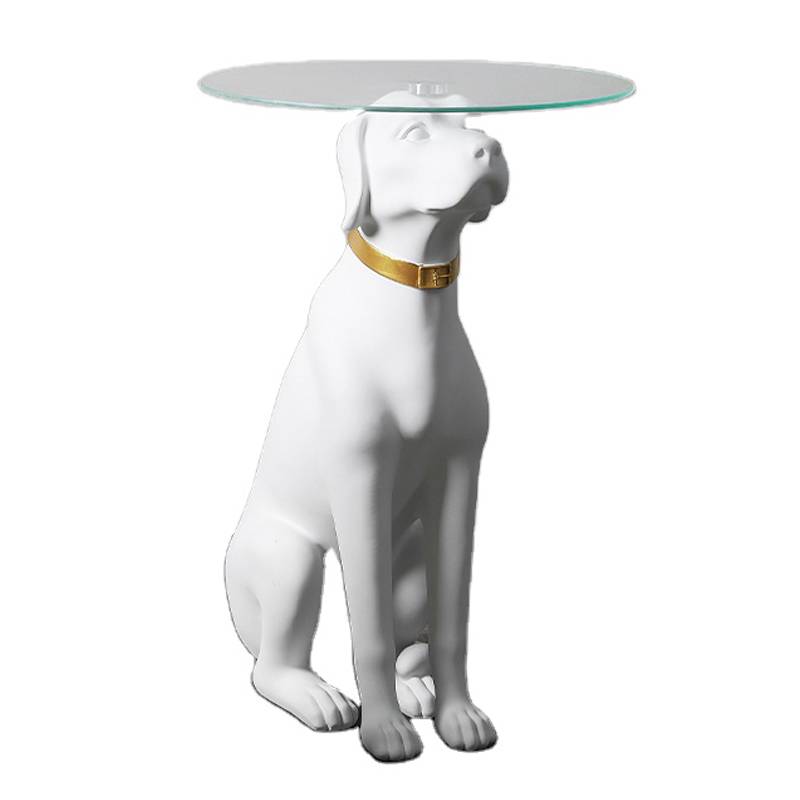 Приставной стол White Dog Table Белый в Краснодаре | Loft Concept 