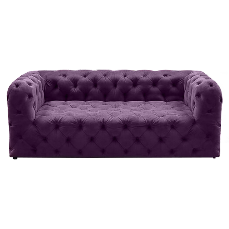 Диван Soho tufted purple velor Фиолетовый в Краснодаре | Loft Concept 