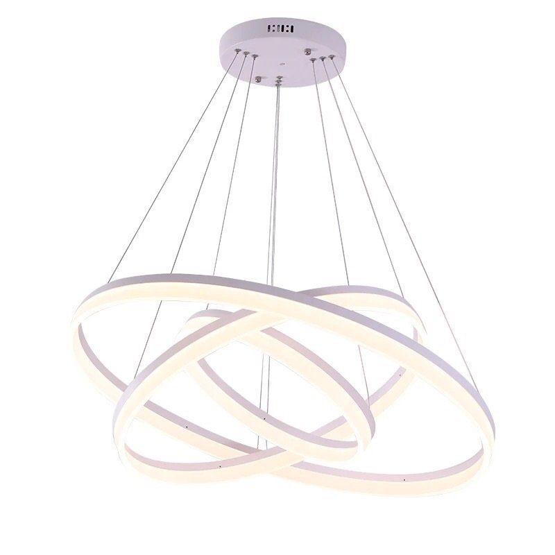 Люстра Chandeliers Rings White Белый в Краснодаре | Loft Concept 