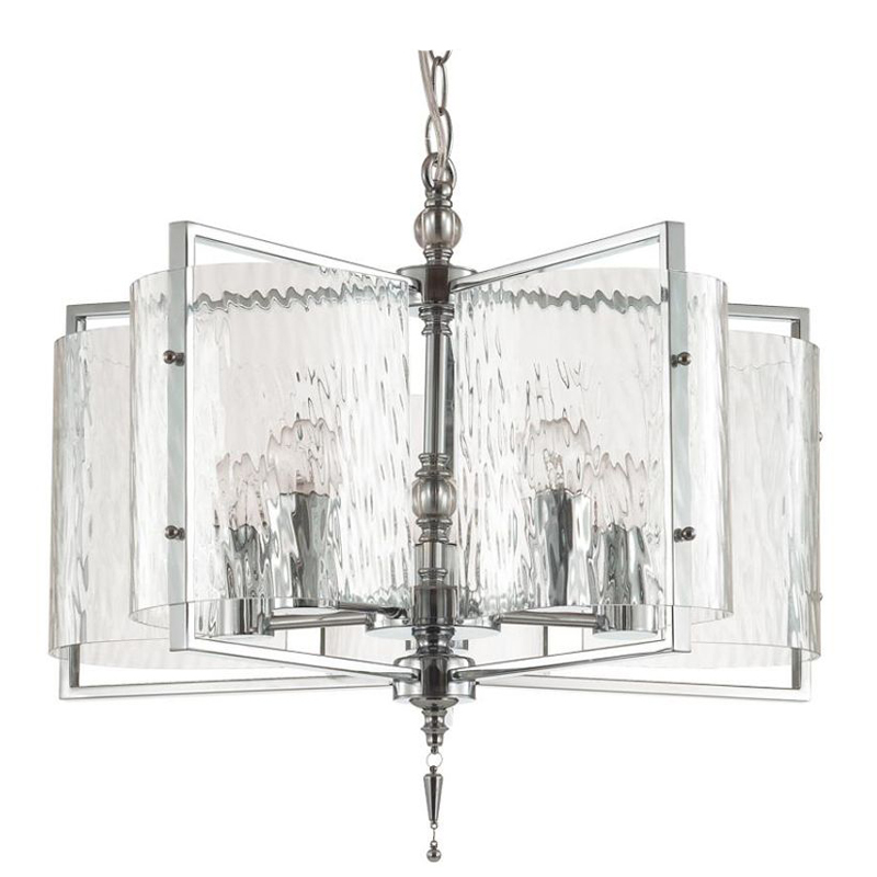 Люстра Karissa Chrome Chandelier 48 Хром Прозрачный (Transparent) в Краснодаре | Loft Concept 