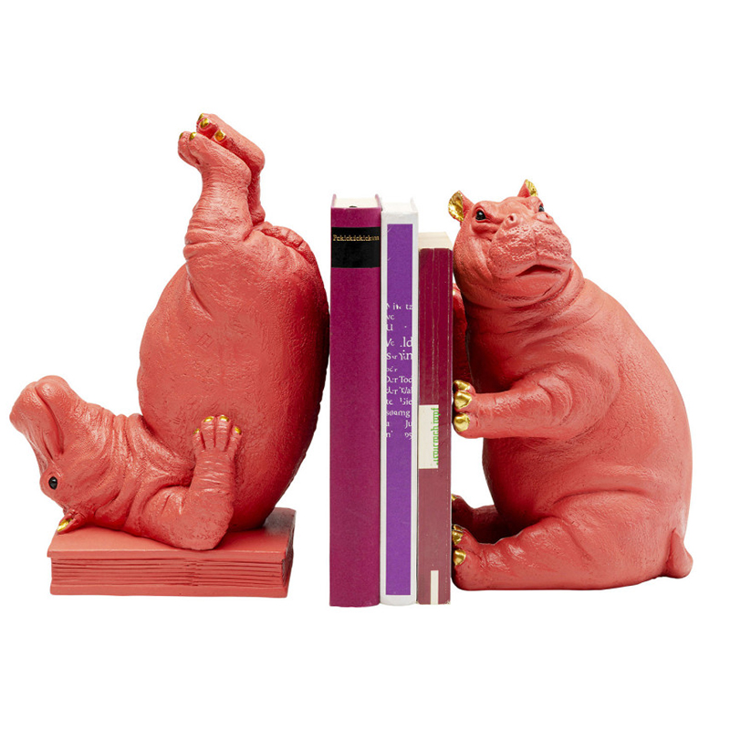 Держатель для книг Red Hippos Красный в Краснодаре | Loft Concept 