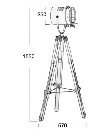 Торшер Spotlight Lofter Steel в Краснодаре