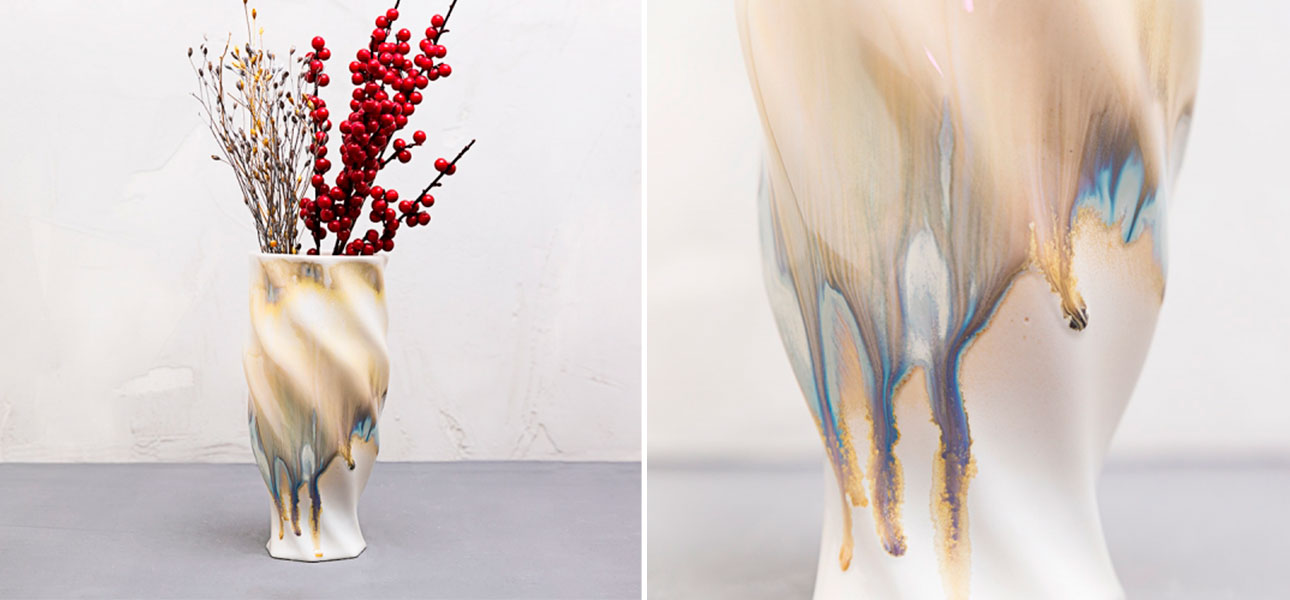 Ваза крученая - фото №1