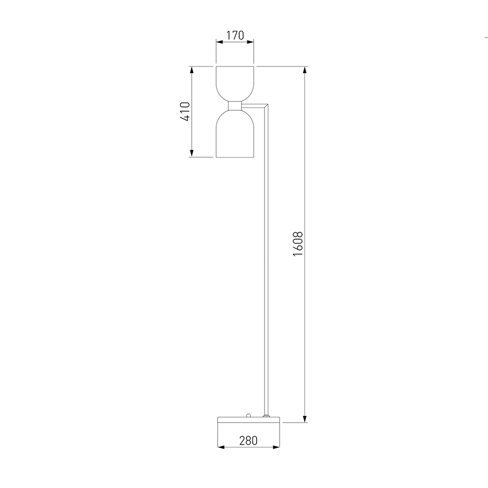 Торшер Light maker studio white and smok в Краснодаре