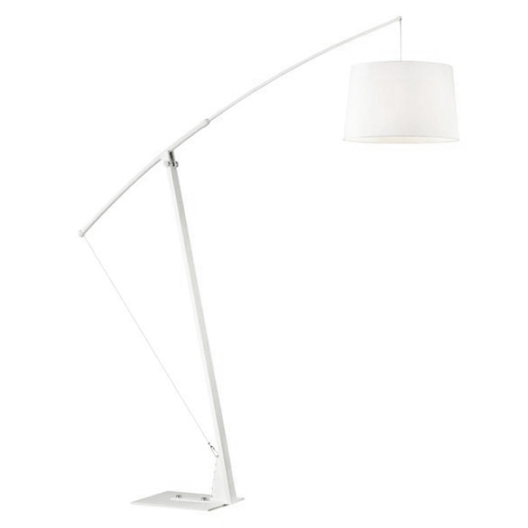 Торшер Floor Lamp Colin white Белый в Краснодаре | Loft Concept 