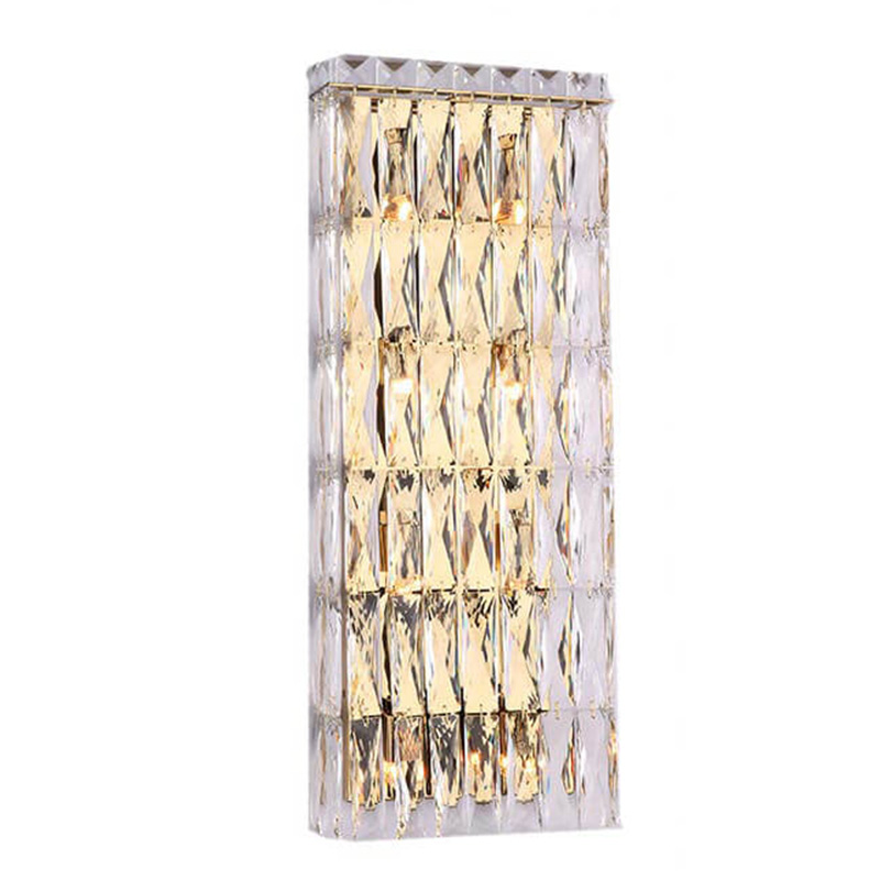 Бра Crystal Regena Gold Wall Lamp 8 Золотой Прозрачный (Transparent) в Краснодаре | Loft Concept 