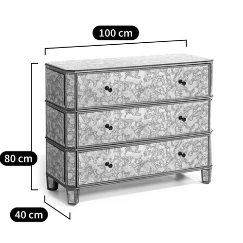 Комод зеркальный Glorious Chest of Drawers в Краснодаре