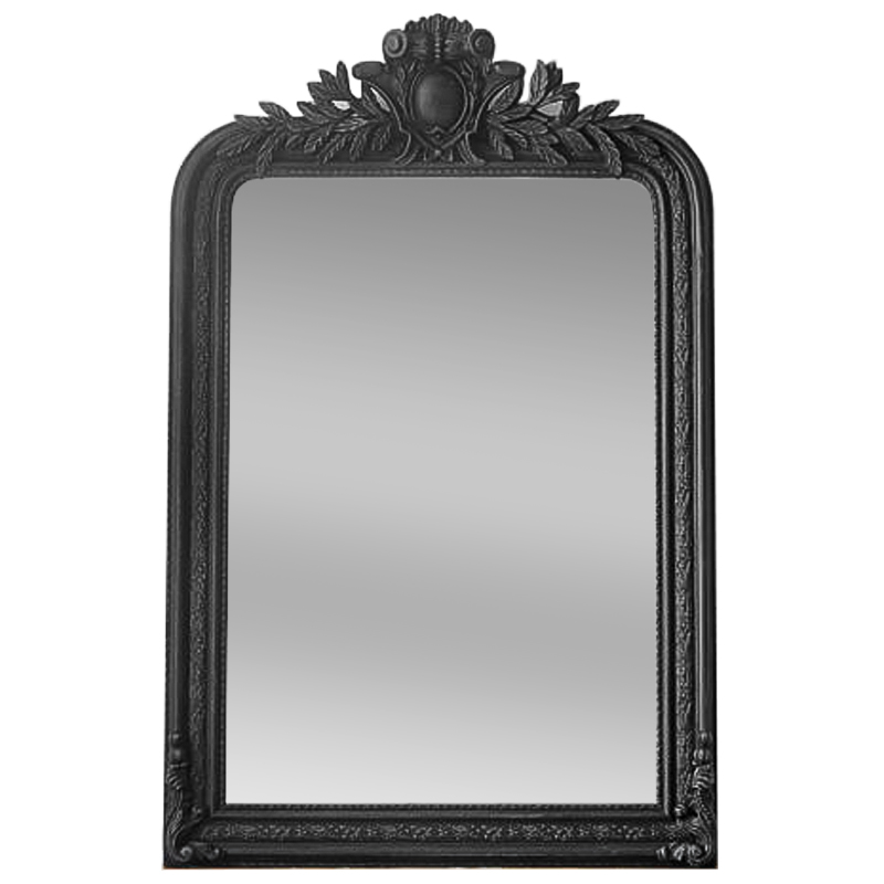 Зеркало Polastron Mirror Black Винтажный черный в Краснодаре | Loft Concept 