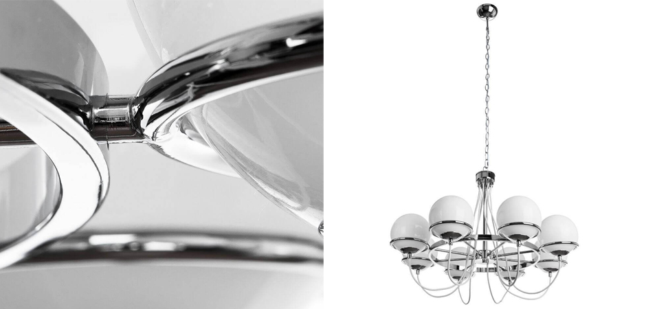 Люстра Melissa Chandelier Chromium - фото №1