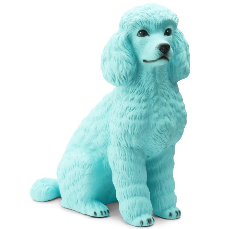 Статуэтка Abhika Poodle Bisc. Turquoise Бирюзовый в Краснодаре | Loft Concept 