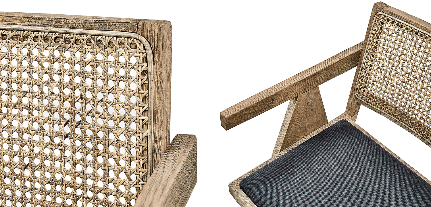 Стул Rattan Braid Stool - фото №1