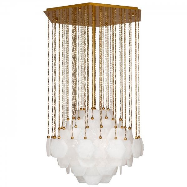 Люстра Jonathan Adler VIENNA LARGE CHANDELIER Латунь в Краснодаре | Loft Concept 