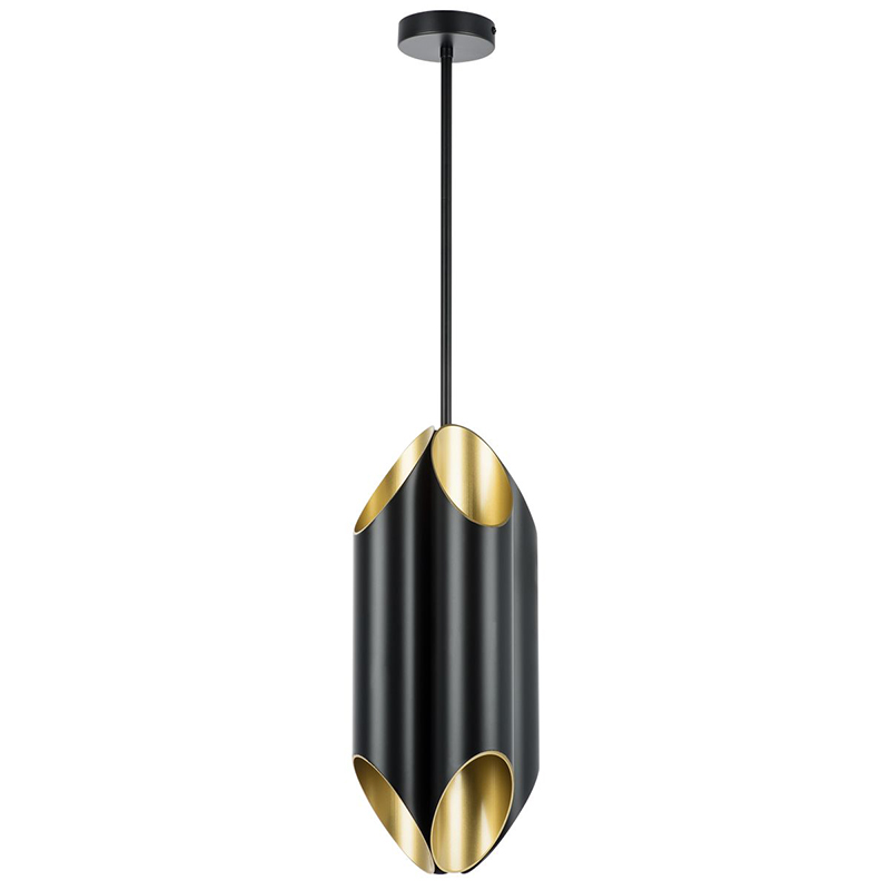 Подвесной светильник Garbi Black Pipe Organ Hanging Lamp Черный Золотой в Краснодаре | Loft Concept 