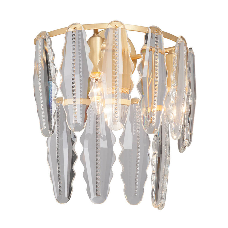 Бра Maogan Textured Sconce Золотой Прозрачный (Transparent) в Краснодаре | Loft Concept 