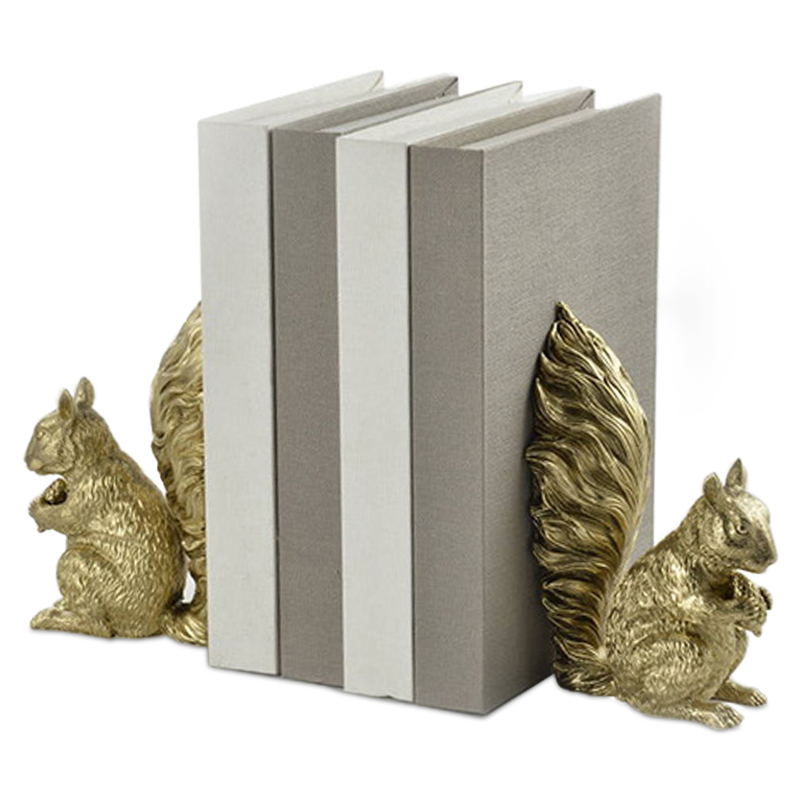 Держатель для книг Squirrel Book Holder Золотой в Краснодаре | Loft Concept 