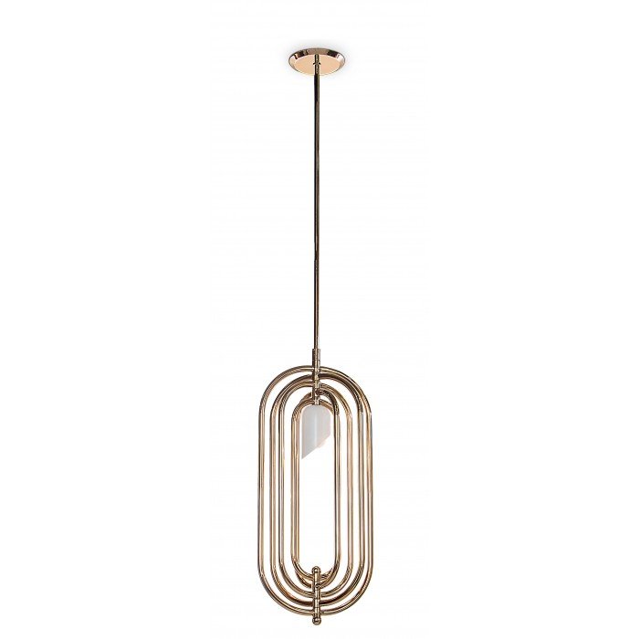 Люстра Delightfull  Turner Pendant Lamp Глянцевое золото в Краснодаре | Loft Concept 