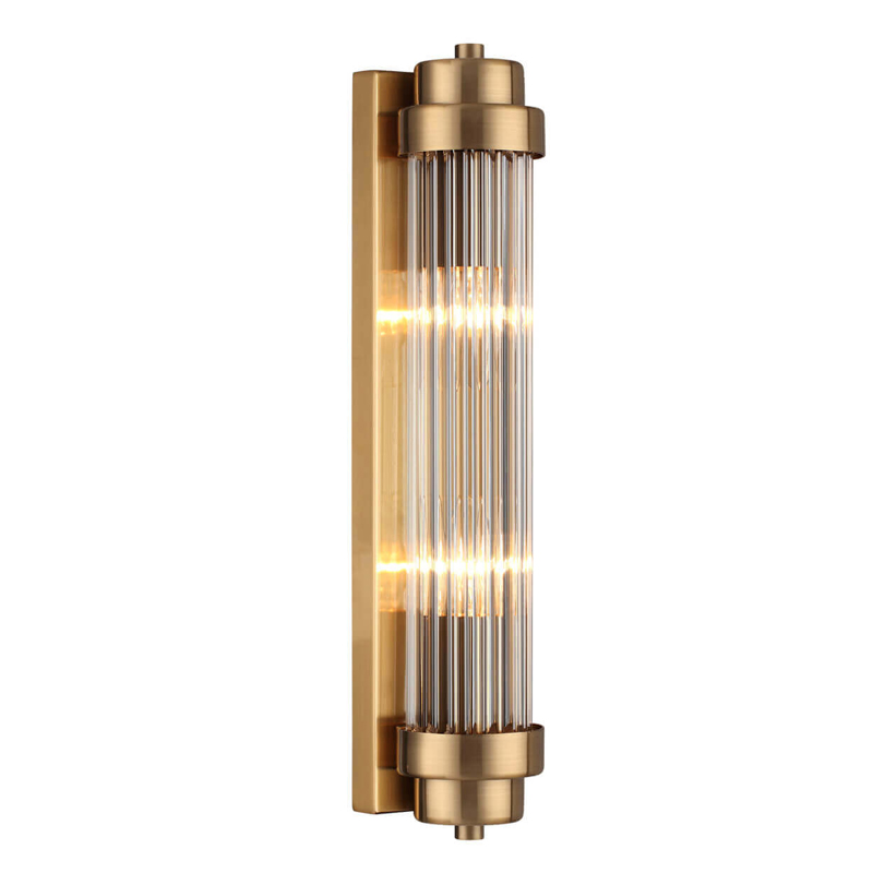 Бра Dirck Glass TUBE Sconce Bronze Бронза в Краснодаре | Loft Concept 