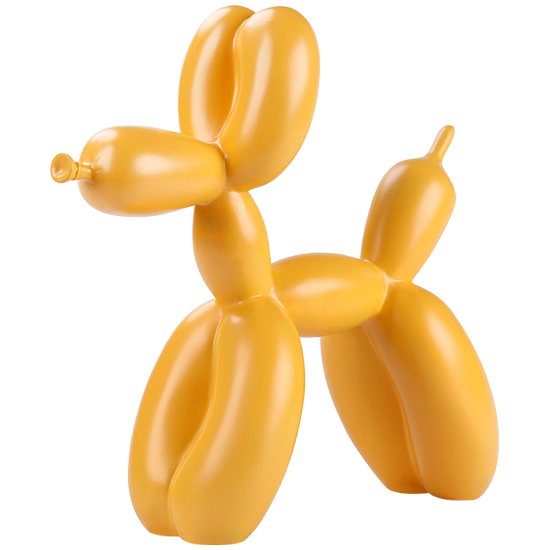 Статуэтка Jeff Koons Balloon Dog Matte Yellow Желтый в Краснодаре | Loft Concept 