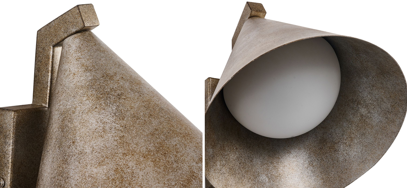 Уличный настенный светильник Antika Silver - фото