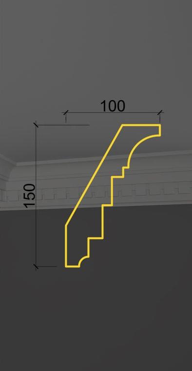 Карниз с орнаментом KO-11 в Краснодаре