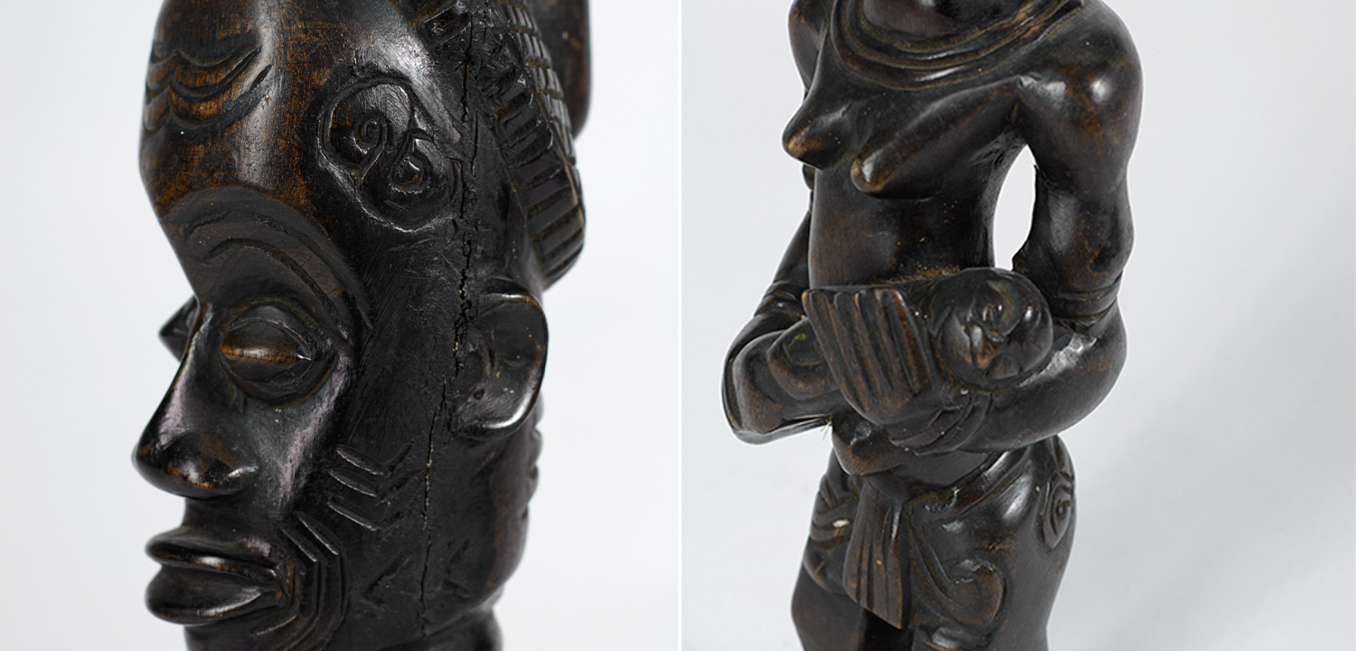 Статуэтки народности Bakongo Power Figure Набор из 2-х штук Африка - фото