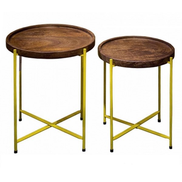 Комплект столиков Round side table set Акация в Краснодаре | Loft Concept 