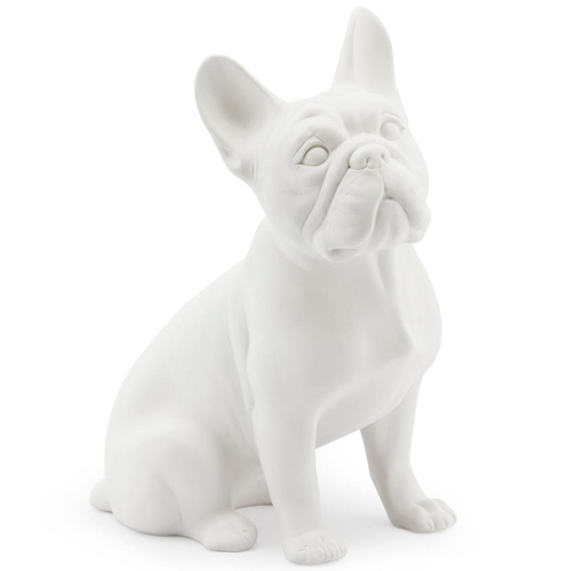 Статуэтка Abhika French Bulldog White Белый в Краснодаре | Loft Concept 