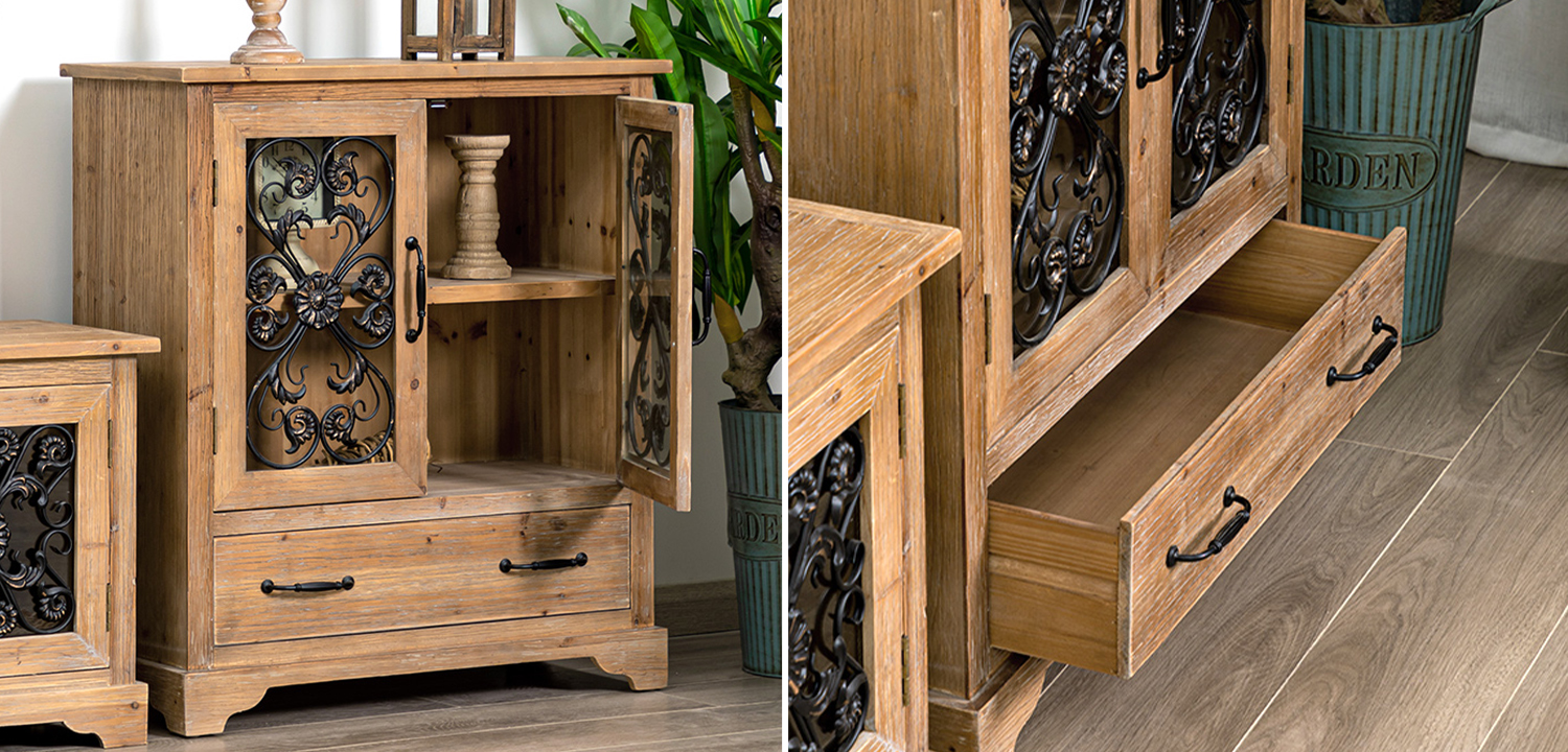 Комод Rosaire Provence Wood Chest of Drawers - фото