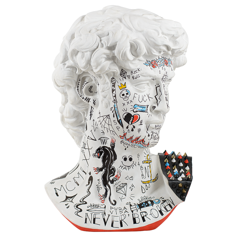 Статуэтка Bust of David PUNK Мульти в Краснодаре | Loft Concept 