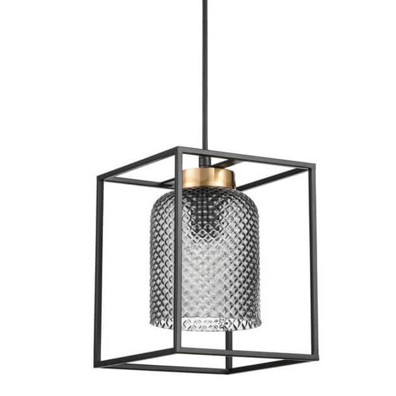 Подвесной светильник Myron Hanging lamp Черный Дымчатый (Smoke) в Краснодаре | Loft Concept 