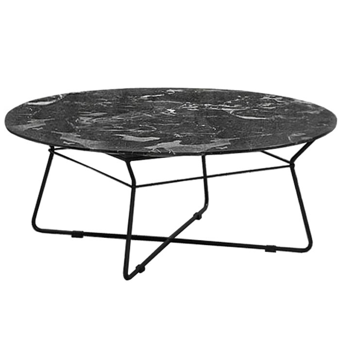 Кофейный стол Marble Coffee Table Черный Черный Мрамор Nero в Краснодаре | Loft Concept 