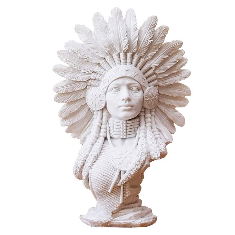 Native american indian figurine B Белый в Краснодаре | Loft Concept 