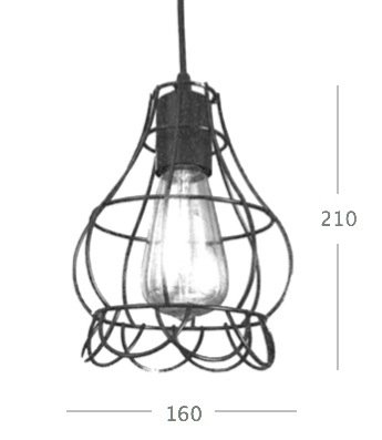 Cветильник Loft Nest Cage №5 в Краснодаре