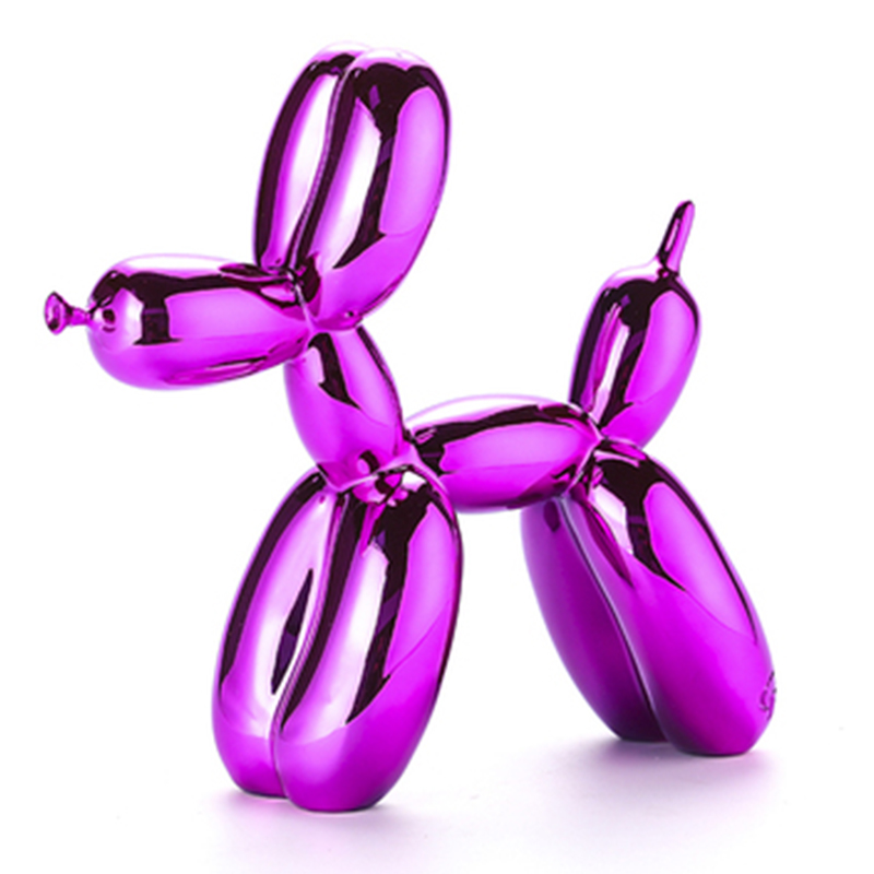 Статуэтка Jeff Koons Balloon Dog medium Purple Пурпурно-фиолетовый в Краснодаре | Loft Concept 