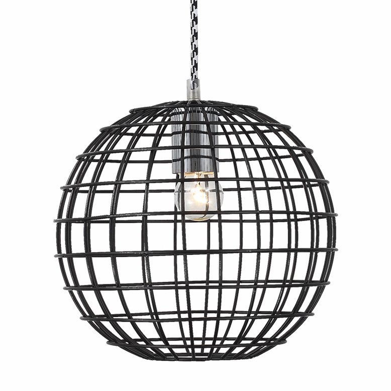 Люстра Iron Farm Cage Pendant Black Черный в Краснодаре | Loft Concept 