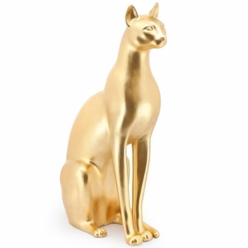 Статуэтка Abhika Egyptian Cat Gold Золотой в Краснодаре | Loft Concept 