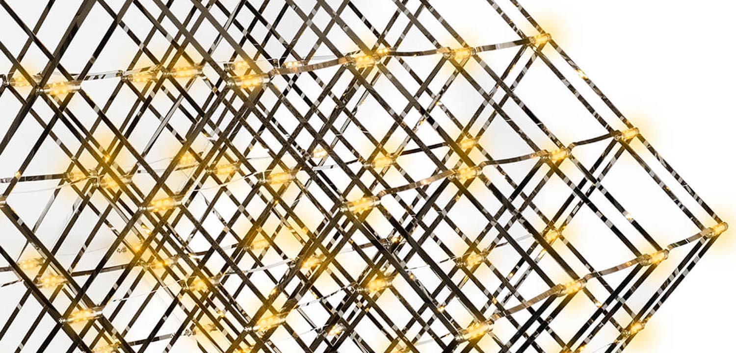 Люстра Moooi Tesseract Yellow lamp L - фото №1