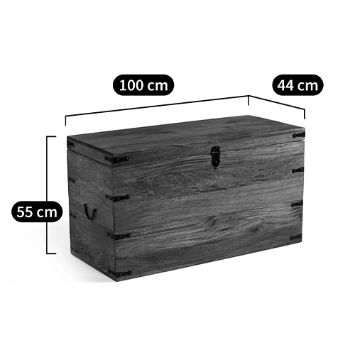 Деревянный сундук из массива манго Mango Wooden Chest Brown в Краснодаре