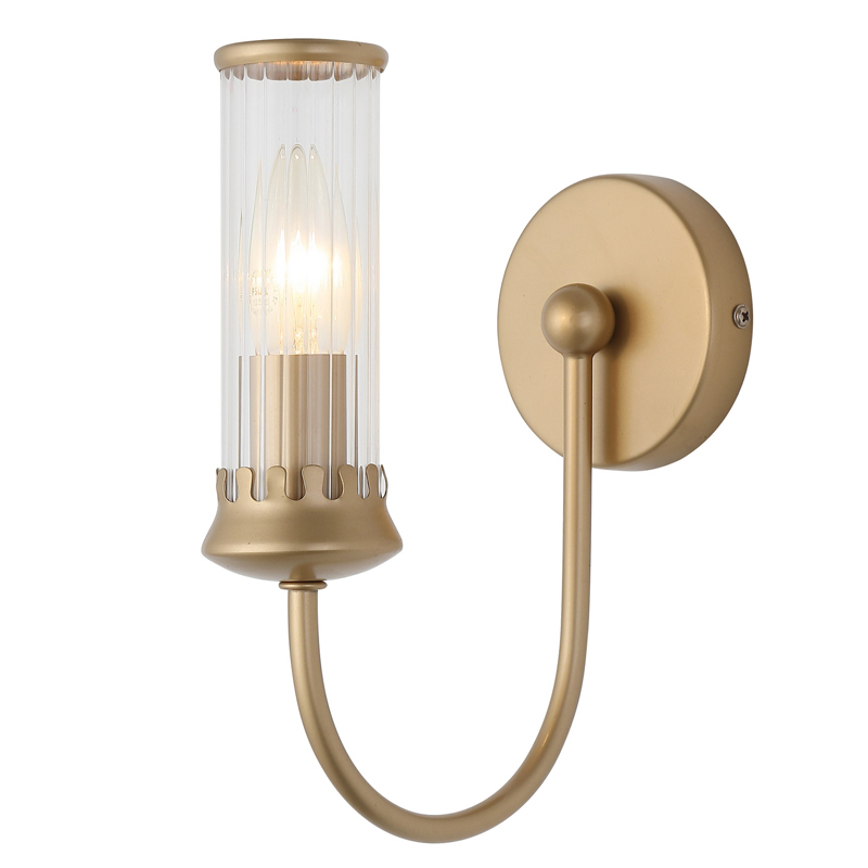 Бра Morgane Sconce gold Золотой Прозрачный в Краснодаре | Loft Concept 