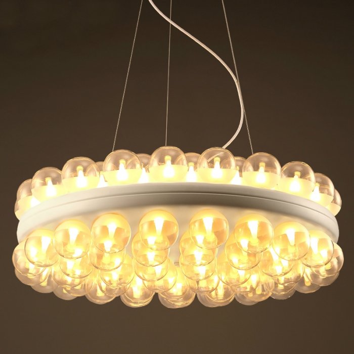 Люстра Eddy Light Chandelier Double Plate  в Краснодаре | Loft Concept 