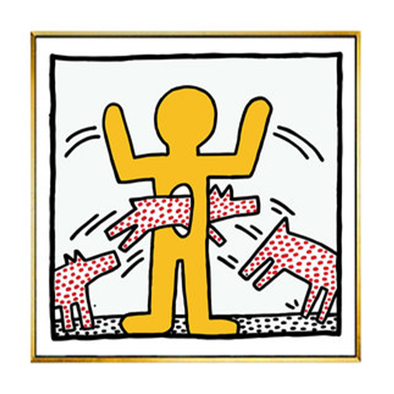 Постер Keith Haring 19 Мульти в Краснодаре | Loft Concept 