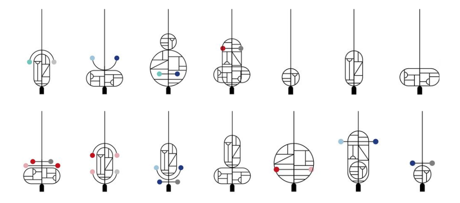 Подвесной Светильник Lines & Dots Home Adventures LDS06 - фото №2