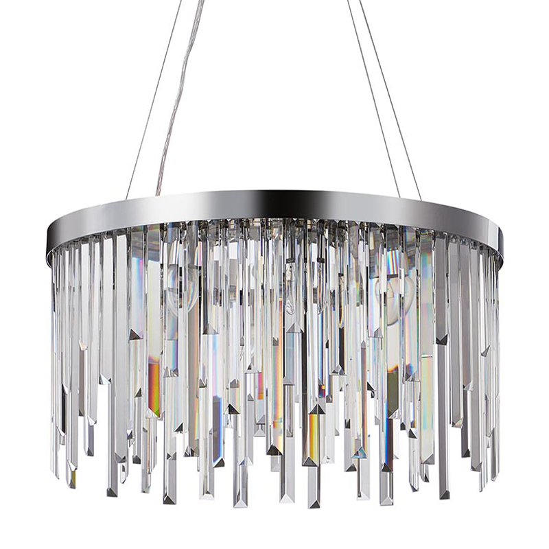 Люстра Bennett Chandelier chrome 60 Хром Прозрачный в Краснодаре | Loft Concept 