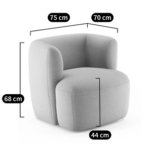 Кресло Ivy Boucle Collection Armchair в Краснодаре