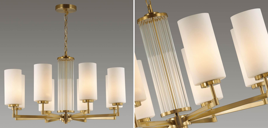 Люстра Pillars на 8 ламп - Loft-Concept в Краснодаре