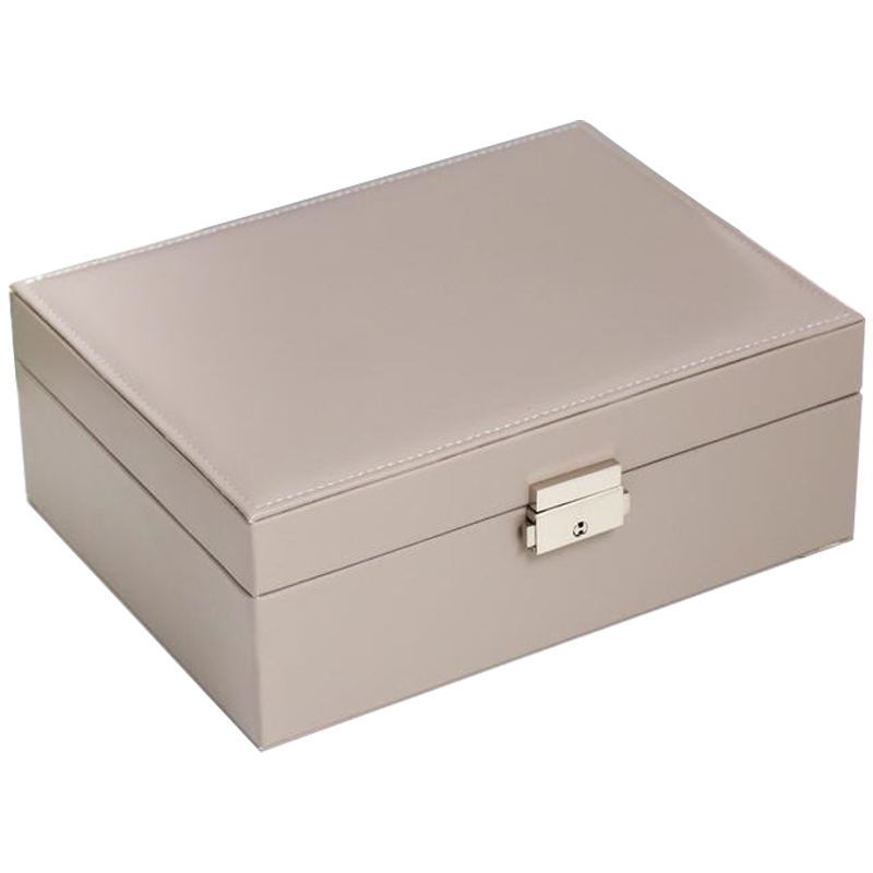 Шкатулка Blanford Jewerly Organizer Box gray beige Бежево-серый в Краснодаре | Loft Concept 